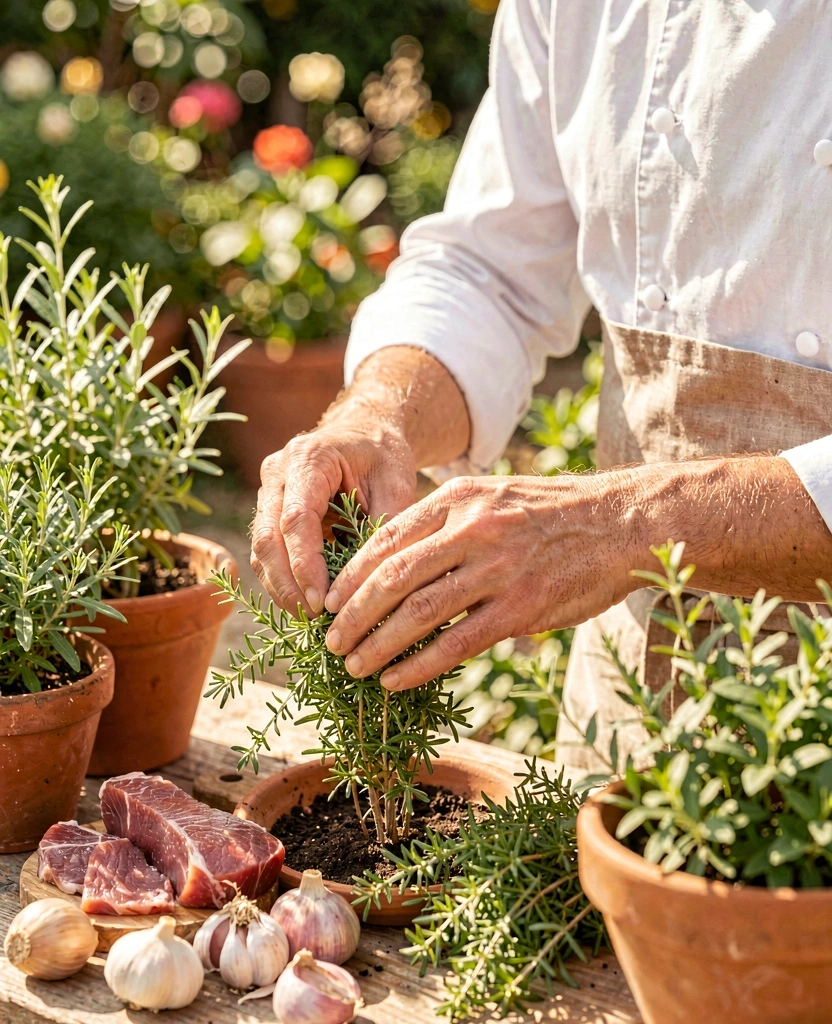 Ingredientes frescos de Portugal